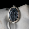 Maison de l’abeille / Intaglio ペンダントトップ ブラッドストーン「Adam＆Eve」SV×K9YG