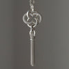GIFTED / IMPLOSION CROSS NECKLACE TASSEL M PV（IMPLOSION NECK CHAIN ROΦ1H 80cm）