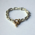 GIFTED / IMPLOSION CHAIN ​​BRACELET ROΦ2T SV_T&LPV/2P-YG