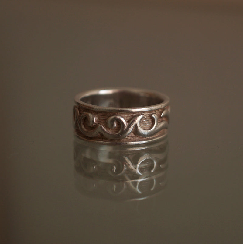 VINTAGE JEWELRY/ Silver ring 3