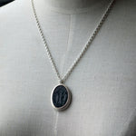 Maison de l’abeille / Intaglio ペンダントトップ ブラッドストーン「Adam＆Eve」SV×K9YG