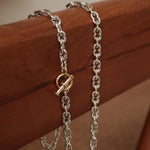 GIFTED / IMPLOSION NECK CHAIN ​​ROV Φ1.5T 52cm SV_T&L/2P-YG