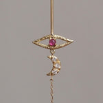 Kagann / Eye Charm Single Pierce K18