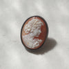 HIYU HAMASAKI / TATTOO CAMEO BROOCH 01