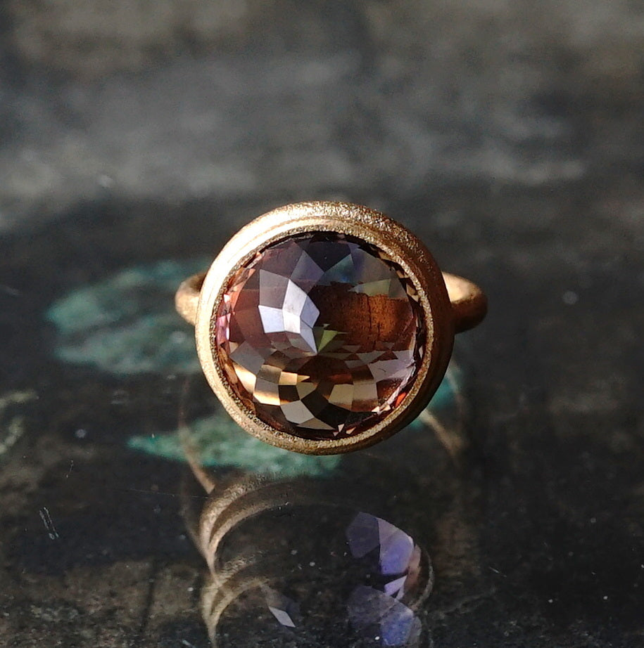 Kuraishi Takamichi / 鍛金の指環 アメトリン 13号 – Fuligo / Fuligoshed