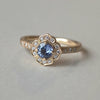 Kagann jewelry / Moroccan Flora ring Sapphire K18YG