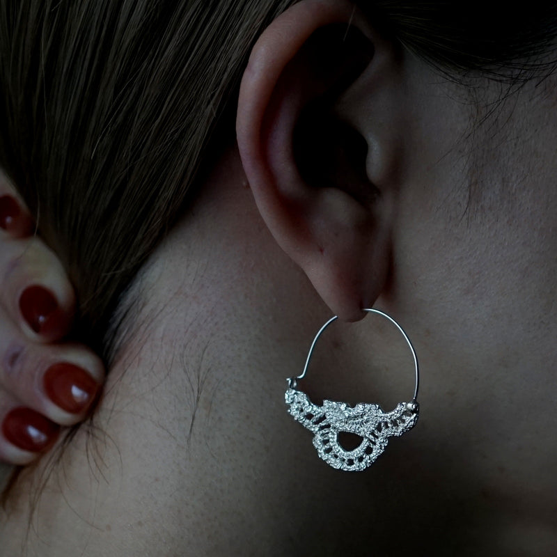 emme / antique lace ピアス（SIL1158）