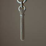 GIFTED / IMPLOSION CROSS NECKLACE TASSEL M PV（OVFC_80cm）