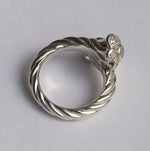 GIFTED / OPEN ROPE TWIST RING FWD SVD