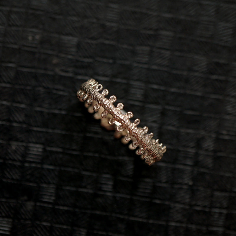 emme / K10 antique lace ring （oro5005）