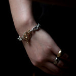GIFTED / IMPLOSION CHAIN ​​BRACELET ROΦ2.5T SV_T&LPV/2P-YG