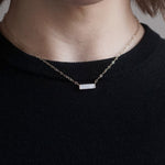 hatsuyume / necklace B K10YG white mother-of-mouth shell (n-0y-bs-wt)
