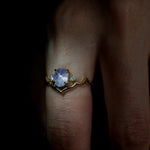 Kagann jewelry / Moroccan Taj ring Star Sapphire