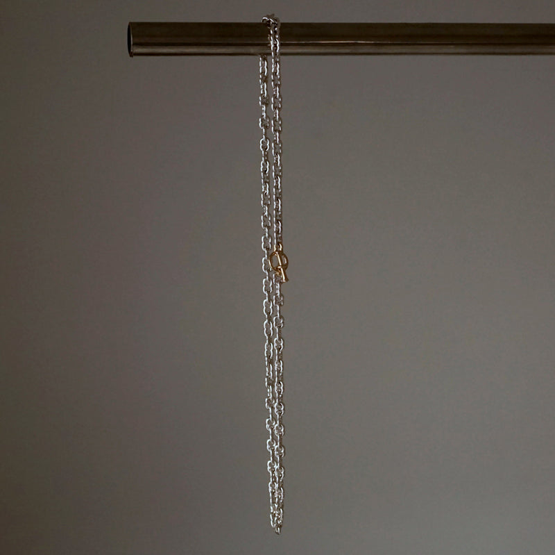 GIFTED / IMPLOSION NECK CHAIN ​​ROV Φ1.5T 52cm SV_T&L/2P-YG
