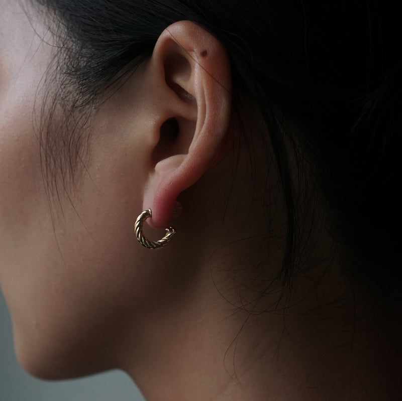 GIFTED / OPEN ROPE PIERCE K18YG XS