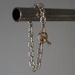 GIFTED / IMPLOSION CHAIN ​​BRACELET ROΦ2T SV_T&LPV/2P-YG