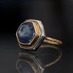 [Only posted at noon on November 4th] J&O SINRA / Natural sapphire ring (S-34)