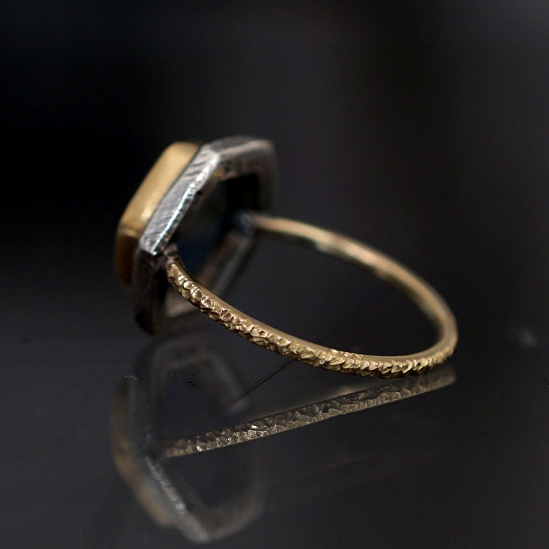 [Only posted at noon on November 4th] J&O SINRA / Natural sapphire ring (S-34)