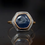 [Only posted at noon on November 4th] J&O SINRA / Natural sapphire ring (S-34)