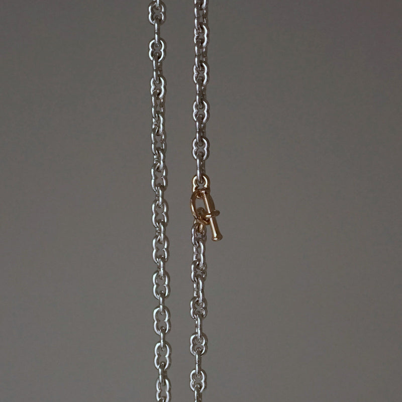 GIFTED / IMPLOSION NECK CHAIN ​​ROV Φ1.5T 52cm SV_T&L/2P-YG