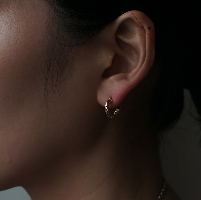 GIFTED / OPEN ROPE PIERCE K18YG XS