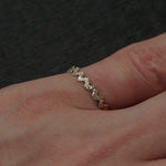 emme / K10 antique lace ring （oro5004）