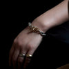GIFTED / IMPLOSION CHAIN ​​BRACELET ROΦ2.5T SV_T&LPV/2P-YG