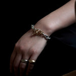 GIFTED / IMPLOSION CHAIN ​​BRACELET ROΦ2.5T SV_T&LPV/2P-YG