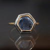 [Only posted at noon on November 4th] J&O SINRA / Natural sapphire ring (S-35)