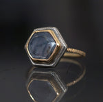 [Only posted at noon on November 4th] J&O SINRA / Natural sapphire ring (S-35)