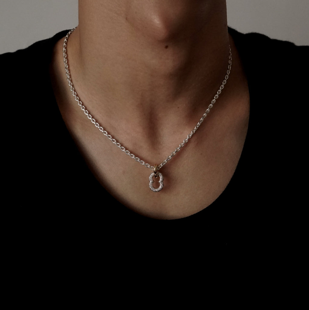 GIFTED / LATTICED IMPLOSION NECKLACE L YGSV