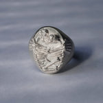 In Out Design / Kissing Skeletons Ring