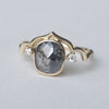 Kagann jewelry / Moroccan Taj ring Natural Diamond