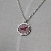Maison de l’abeille / Intaglio ペンダントトップ アゲート「最古の壁画」SV×K9YG