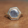 [Only posted at noon on November 4th] J&O SINRA / Natural sapphire ring (S-35)