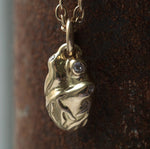 IN OUT DESIGN / K18YG Heart Pendant 3Dia