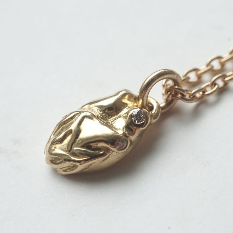IN OUT DESIGN / K18YG Heart Pendant 3Dia