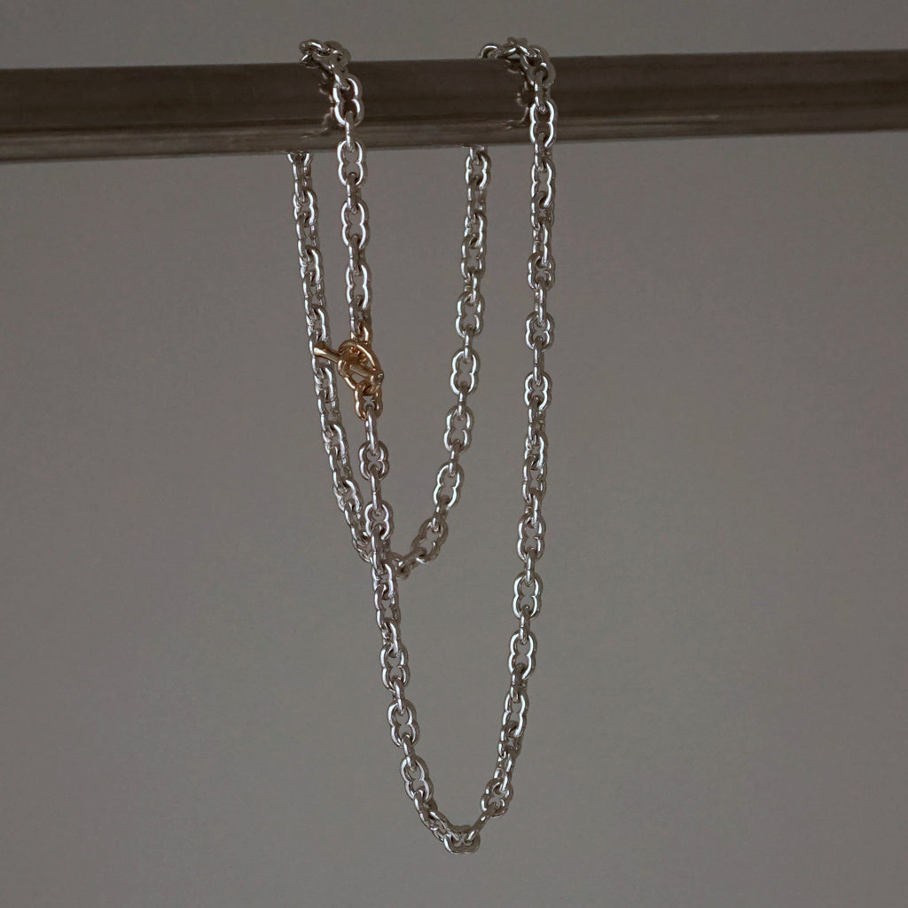 GIFTED / IMPLOSION NECK CHAIN ROV Φ1.5T 52cm SV_T&L/2P-YG