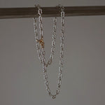 GIFTED / IMPLOSION NECK CHAIN ​​ROV Φ1.5T 52cm SV_T&L/2P-YG