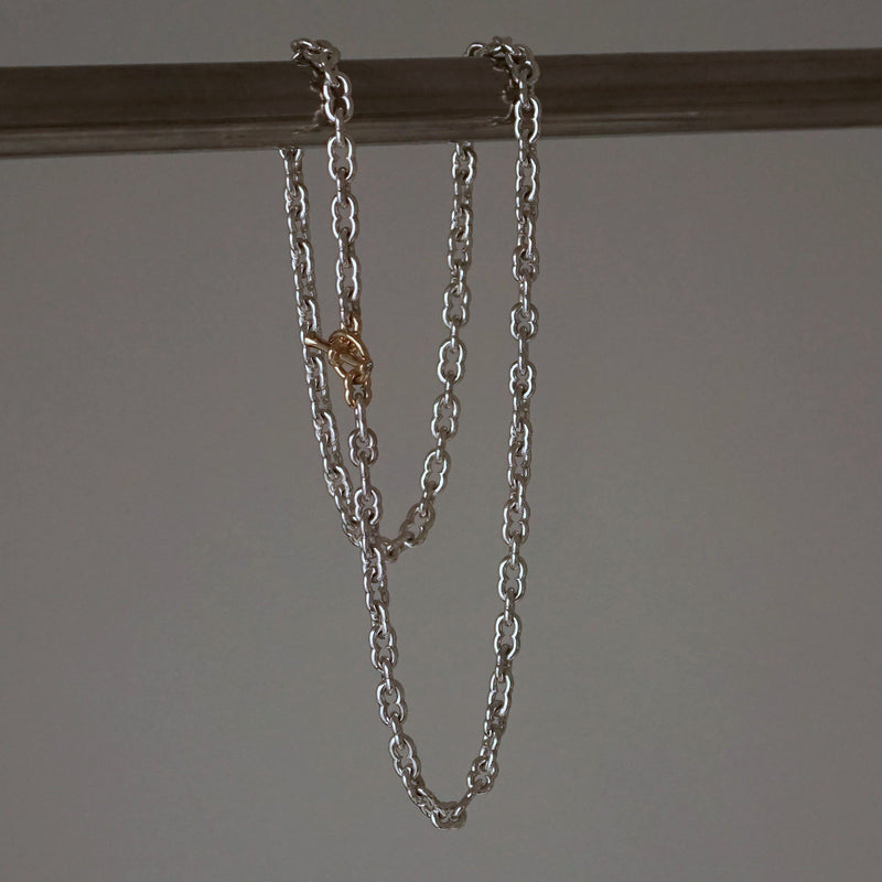 GIFTED / IMPLOSION NECK CHAIN ​​ROV Φ1.5T 52cm SV_T&L/2P-YG