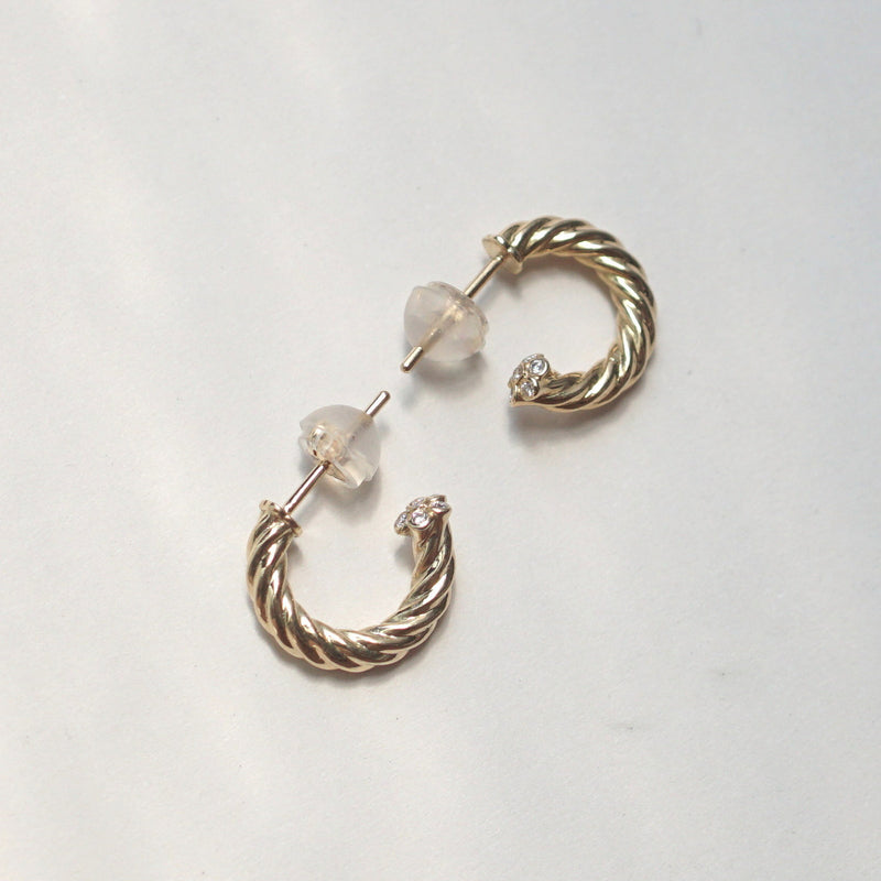 GIFTED / OPEN ROPE PIERCE K18YGD XS