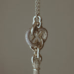 GIFTED / IMPLOSION CROSS NECKLACE TASSEL M PV（OVFC_80cm）