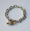 GIFTED / IMPLOSION CHAIN ​​BRACELET ROΦ2.5T SV_T&LPV/2P-YG