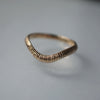 GERMEDEUR / U Shape Ring K18YG