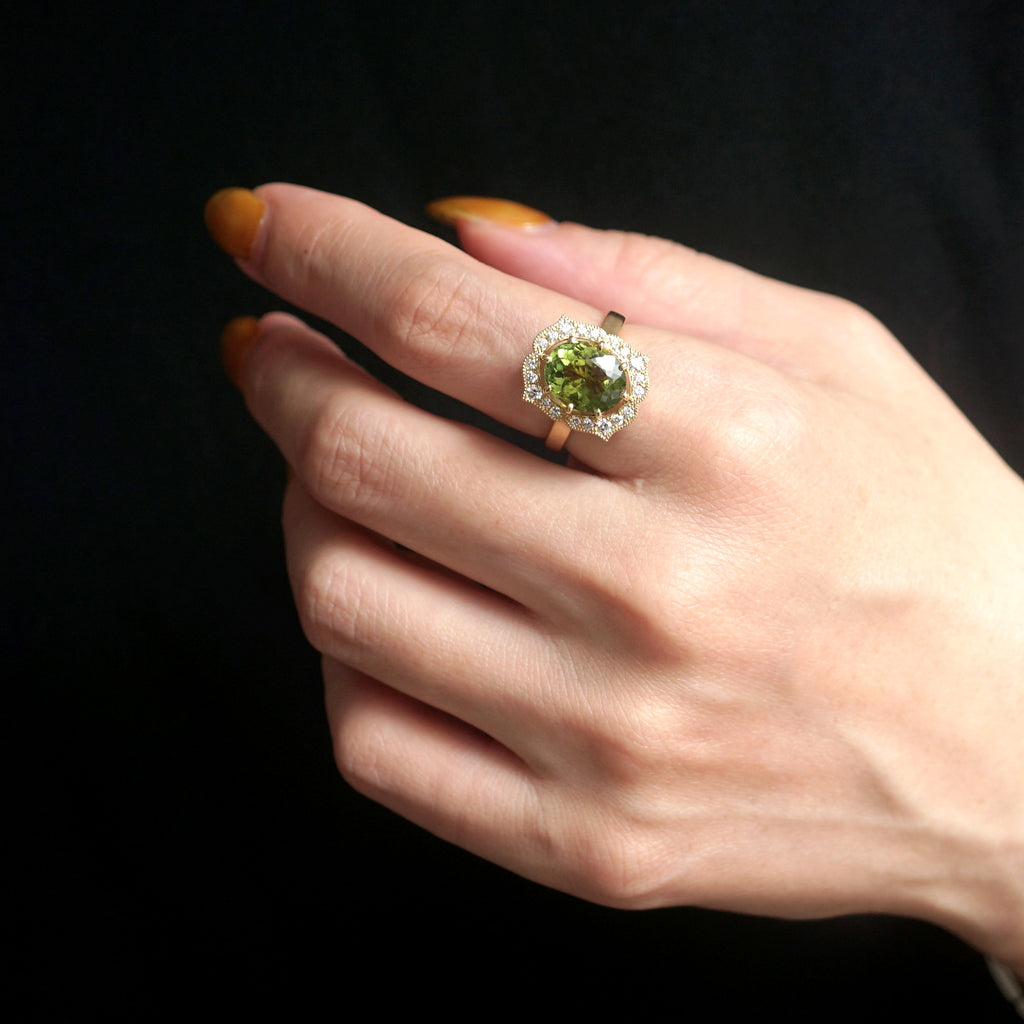 Kagann jewelry / Moroccan Special ring トルマリン