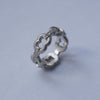 GIFTED / 5Linked Implosion Chain Ring K18ygpd