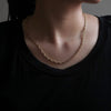 GIFTED / K18YG IMPLOSION NECK CHAIN ​​ROΦ1H YG-2PD