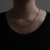 GIFTED / K18YG IMPLOSION NECK CHAIN ​​OVΦ1H YG-2PD