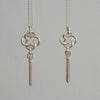 GIFTED / IMPLOSION CROSS NECKLACE TASSEL S（OVFC_80cm）