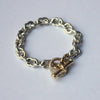 GIFTED / IMPLOSION CHAIN ​​BRACELET ROΦ2.5T SV_T&LPV/2P-YG
